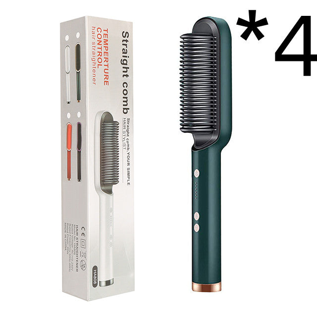 Nouvelle brosse lisseur electrique 2 en 1