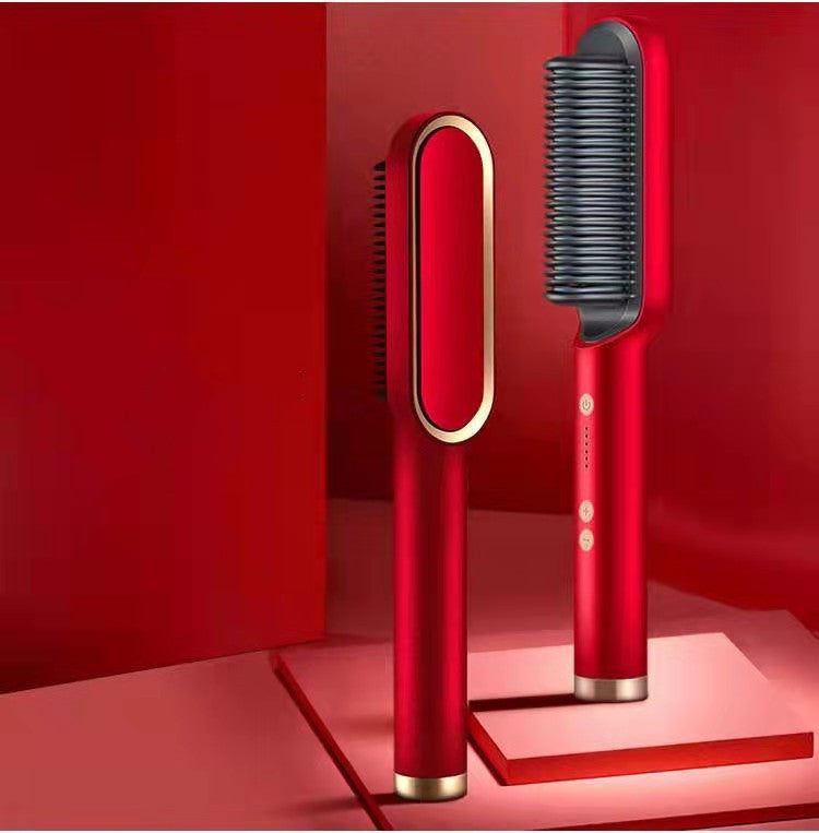 Nouvelle brosse lisseur electrique 2 en 1