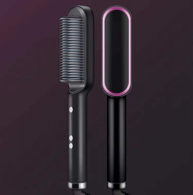 Nouvelle brosse lisseur electrique 2 en 1