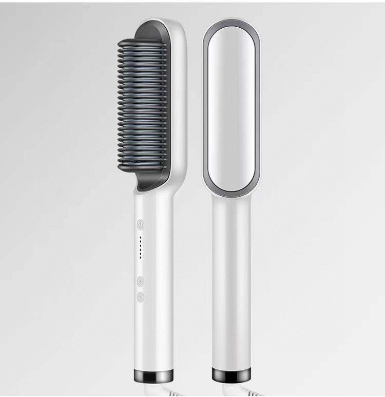 Nouvelle brosse lisseur electrique 2 en 1