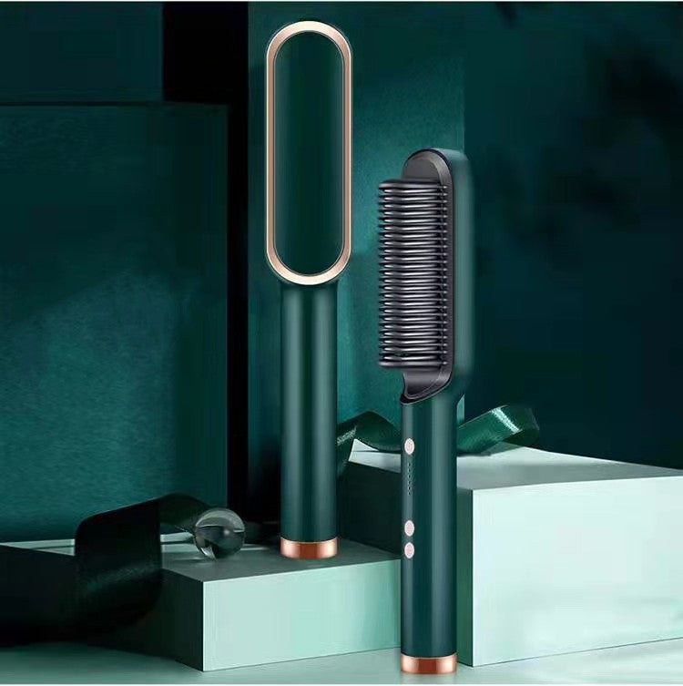 Nouvelle brosse lisseur electrique 2 en 1
