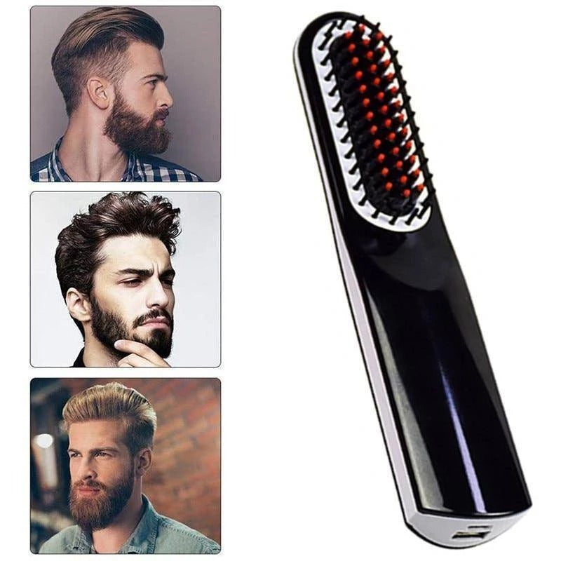 Lisseur de barbe chauffant.