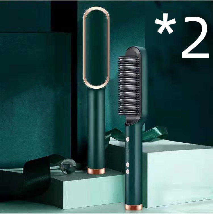 Nouvelle brosse lisseur electrique 2 en 1