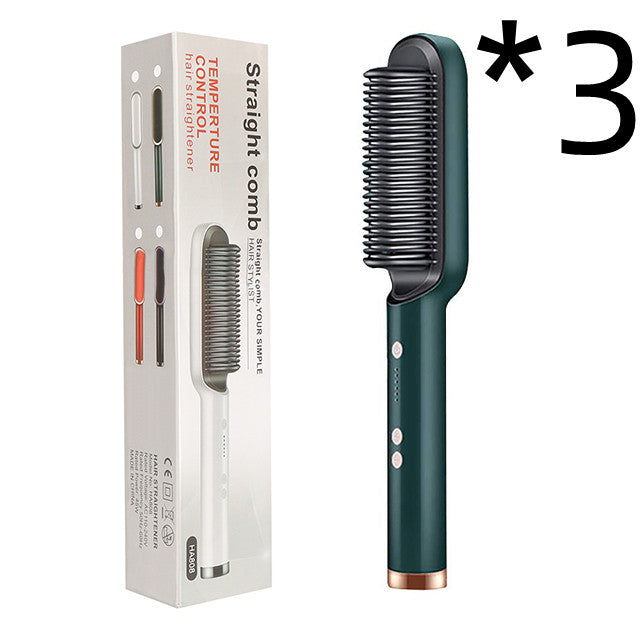 Nouvelle brosse lisseur electrique 2 en 1
