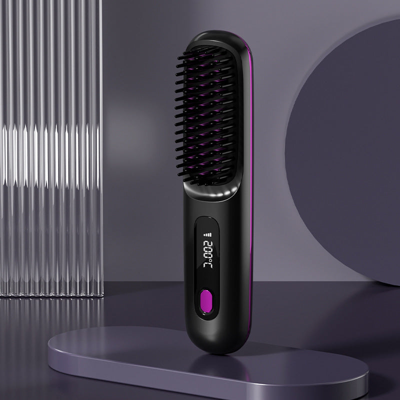 Brosse lissante 2 en 1 mixte