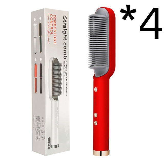 Nouvelle brosse lisseur electrique 2 en 1