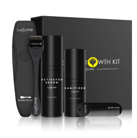 Kit de soin  liquide pour la croissance de la barbe