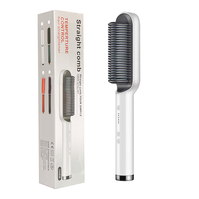 Nouvelle brosse lisseur electrique 2 en 1