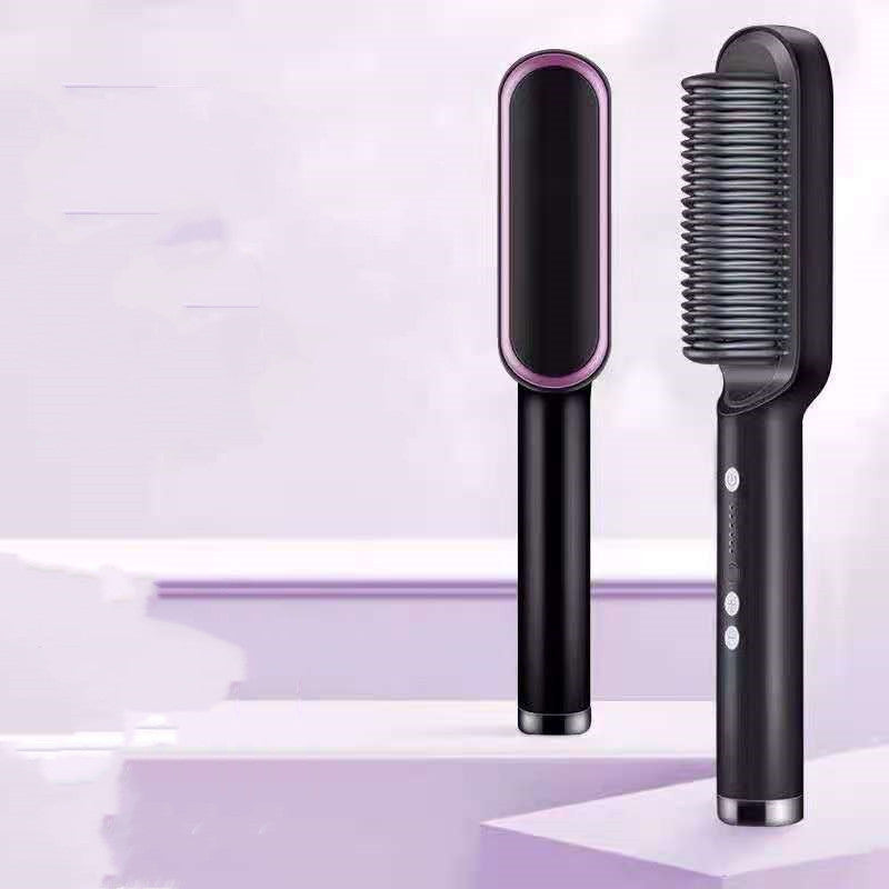 Nouvelle brosse lisseur electrique 2 en 1