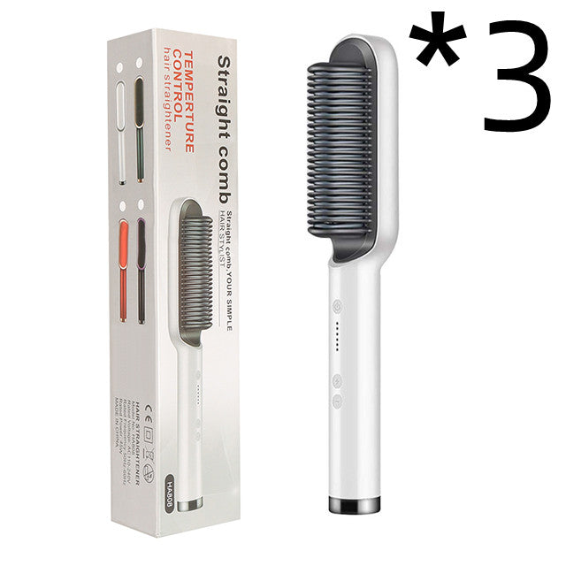 Nouvelle brosse lisseur electrique 2 en 1