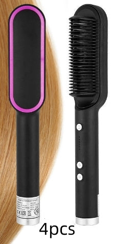 Nouvelle brosse lisseur electrique 2 en 1
