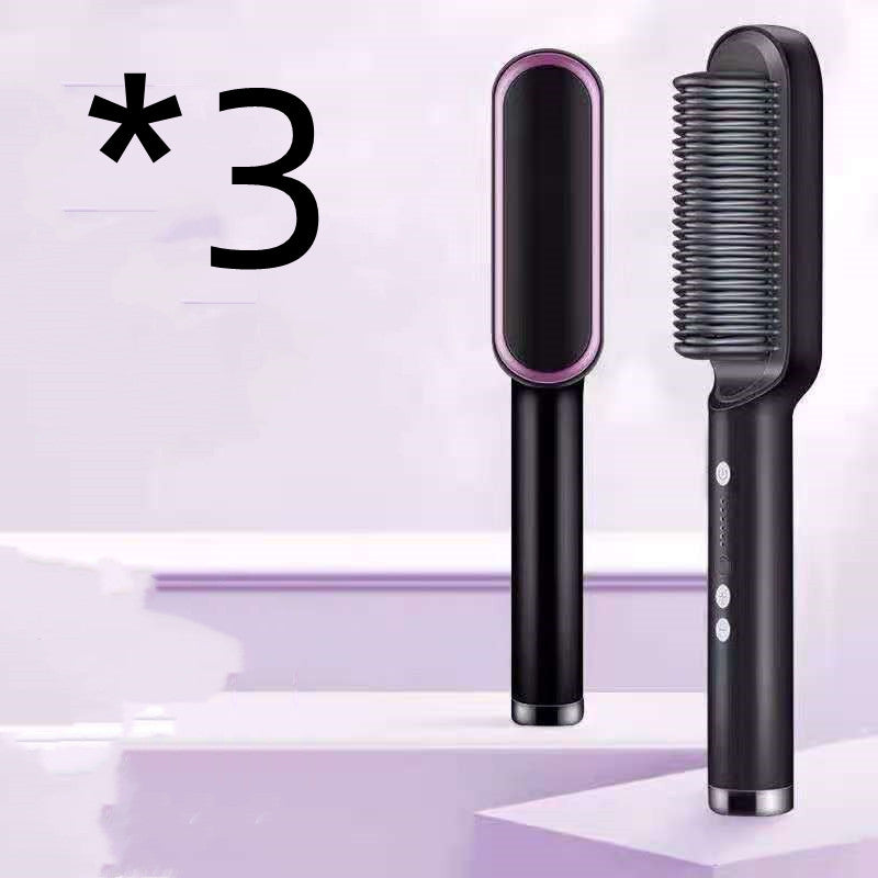 Nouvelle brosse lisseur electrique 2 en 1