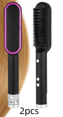Nouvelle brosse lisseur electrique 2 en 1