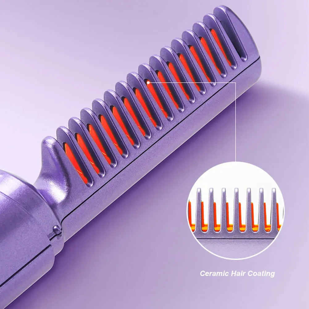 Brosse lissante professionnel sans fil
