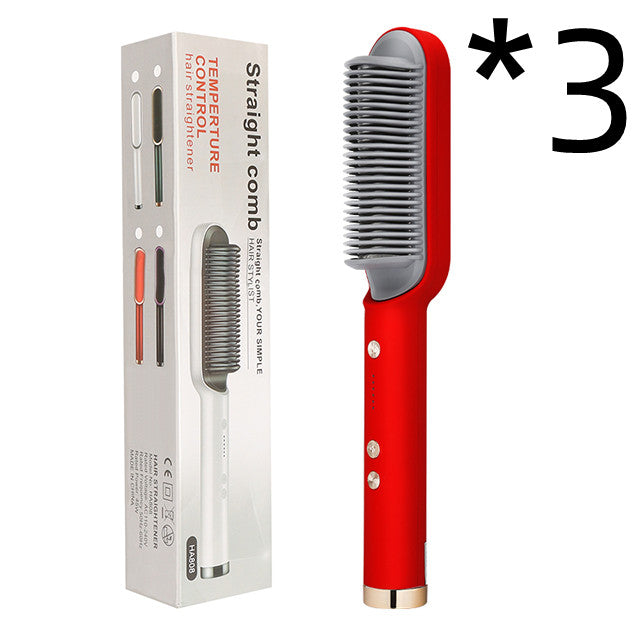 Nouvelle brosse lisseur electrique 2 en 1