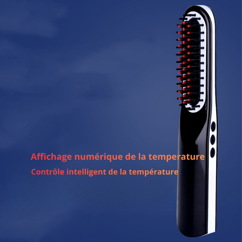 Lisseur de barbe chauffant.